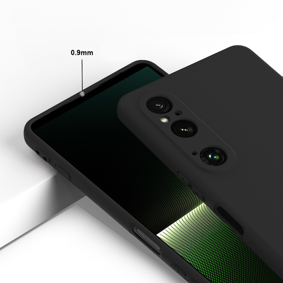 Vékony tok a Sony Xperia 1 VI, Slim, fekete