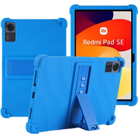 Szilikon tok Xiaomi Redmi Pad SE 11", Impact, páncélozott, sötétkék