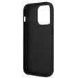 Karl Lagerfeld Telefontok a iPhone 14 Pro, Saffiano Choupette Head Patch, ezüst