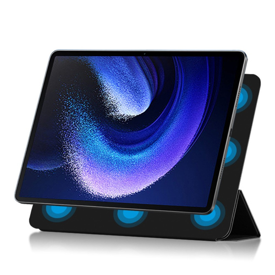 Telefontok a Xiaomi Pad 6, Magnetic Smartcase, fekete