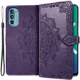Pattintható tok a Motorola Moto G52 / G82 5G, Mandala, lila