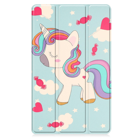 Tok Lenovo Tab M8 Gen 4 TB-300FU, Smartcase, unicorn