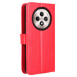 Pattintható tok a Oppo Reno 12FS / 12F, Crazy Horse Wallet, piros