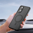 Tok Xiaomi Poco X7 Pro 5G-hoz, MagSafe, ERBORD Matt Case, fekete