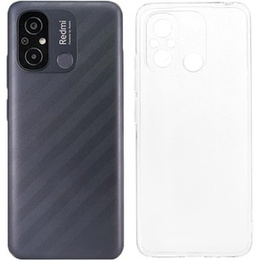 Vékony tok a Xiaomi Redmi 12C/11A 4G, Slim, átlátszó