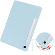 Tok Samsung Galaxy Tab S10 FE+ Plus, Smartcase tolltartóval, kék