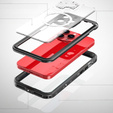 IP68 vízálló tok a iPhone 15 Pro Max, SHELLBOX MagSafe, fekete