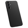 A Spigen tok Samsung Galaxy A55 5G, Liquid Air, fekete + 9H edzett üveghez