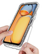Tok Xiaomi Redmi 13C készülékhez, Shockproof, fóliával, átlátszó