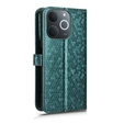 Flap tok Realme Note 70T 4G, Wallet Rhombus, zöld