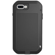 Love Mei Telefontok a iPhone 8 Plus / 7 Plus, armored with glass, fekete