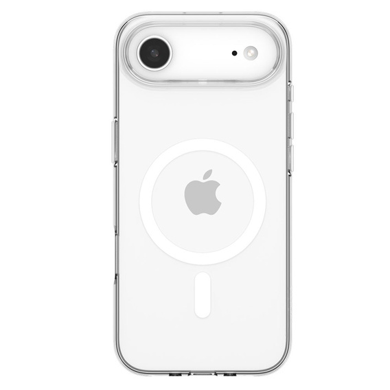 Spigen tok iPhone Air készülékhez, Liquid Crystal MagSafe, átlátszó/fehér