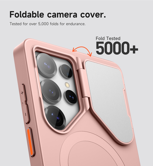 Tok Samsung Galaxy S25 Ultra készülékhez, Suritch Shockproof, MagSafe, kék