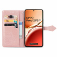 Pattintható tok a Oppo Reno 12FS / 12F, Mandala, rózsaszín rose gold