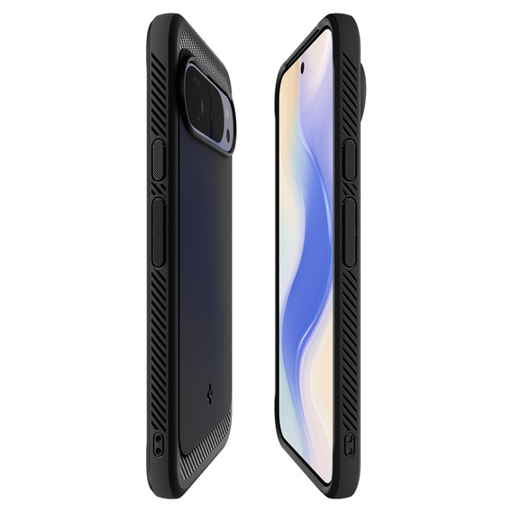 Spigen Rugged Armor MagSafe tok a Google Pixel 10 Pro XL-hez, Fekete