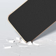 Telefontok a Samsung Galaxy S23 FE, Cowhide Leather, fekete