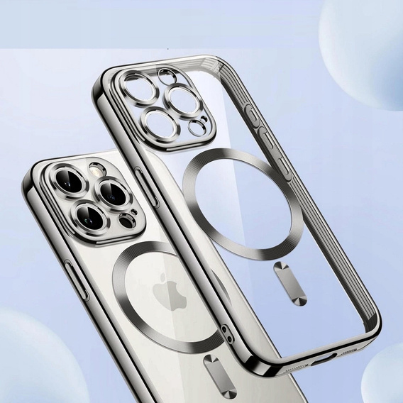 Tok iPhone 16 Pro Max-hoz, Electro MagSafe, titánium szürke + üveg a képernyőhöz