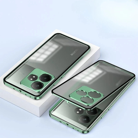 Tok az Realme GT 6 / 6T, Frame Case, zöld