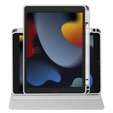Tok iPad 10.2" 2021/2020/2019 (9/8/7 gen.), tolltartóval, 360°-os forgatható, szürke