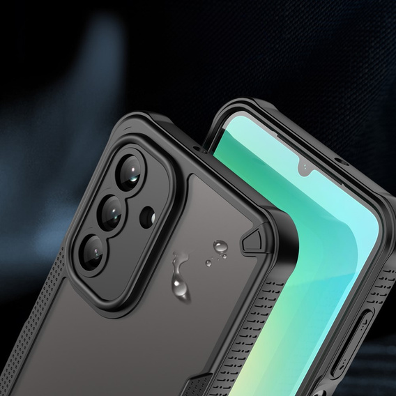 Telefontok a Samsung Galaxy A26, Armor Frosted Case, fekete
