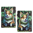 Tok Lenovo Tab M10 10.1 Gen 3, pánttal, corgi dog