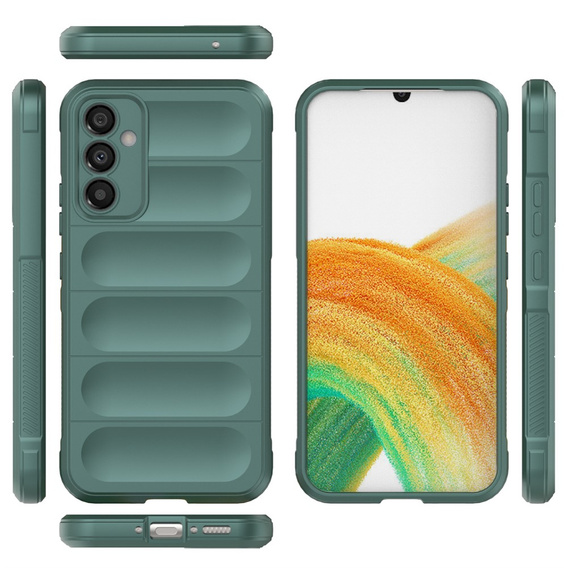 Telefontok a Samsung Galaxy A34 5G, Gaming Shockproof, zöld