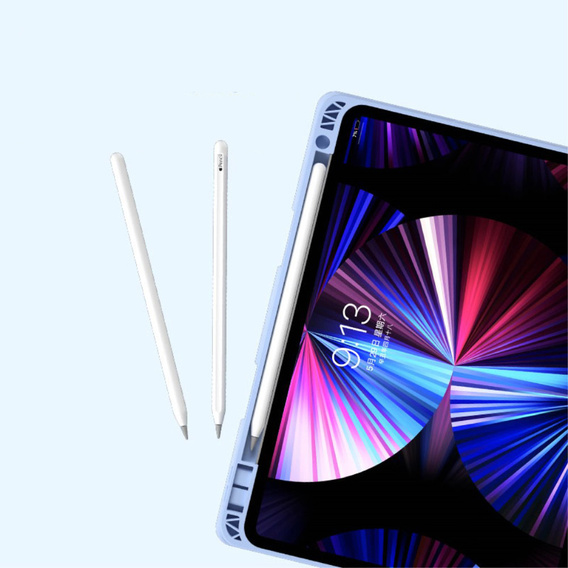 Tok + billentyűzet iPad Air 10.9 4 2020 / 5 2022, Touchpad, kék