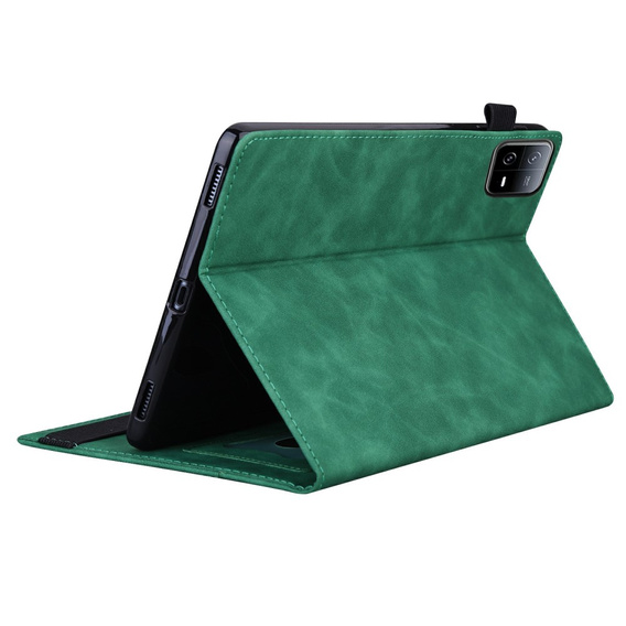 Tok Xiaomi Pad 7, Classic, tolltartóval, zöld