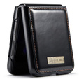 CASEME flip tok Samsung Galaxy Z Flip 3, Waxy Textured, fekete