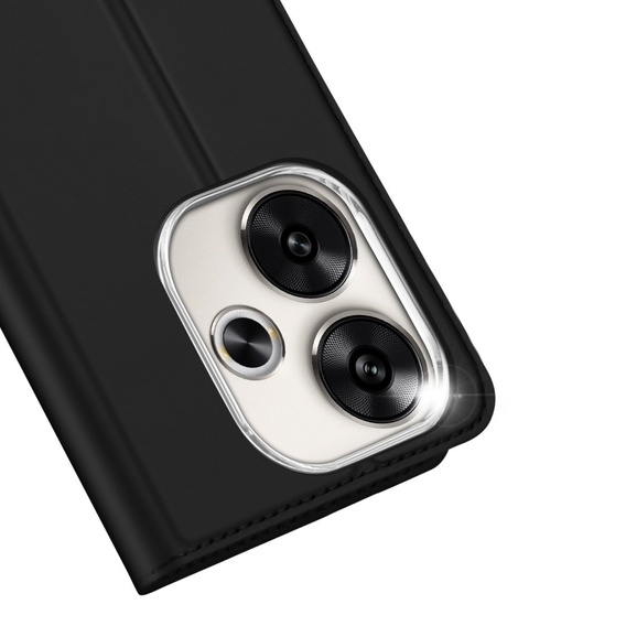 Dux Ducis Telefontok a Xiaomi Poco F6, Skinpro, fekete