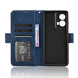 Pattintható tok a Motorola Moto G85, Card Slot, sötétkék
