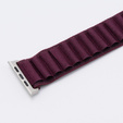 Nylon szíj Apple Watch 1/2/3/4/4/5/6/7/8/SE/ULTRA 42/44/45/45/49mm, bordó