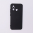 Telefontok a Xiaomi Redmi 12C, Silicone Lite, fekete