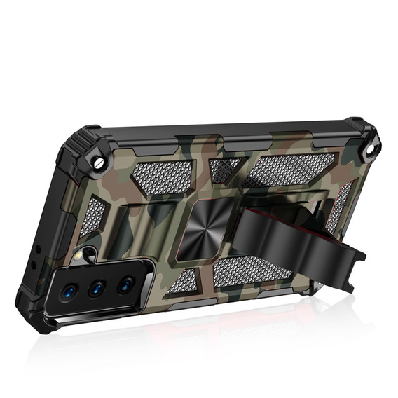 Telefontok a Samsung Galaxy S22 5G, Armor Kickstand, zöld