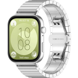 Acél karkötő Huawei Watch Fit 4 / 4 Pro / 3, Ezüst
