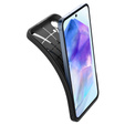 A Spigen tok Samsung Galaxy A55 5G, Liquid Air, fekete + 9H edzett üveghez