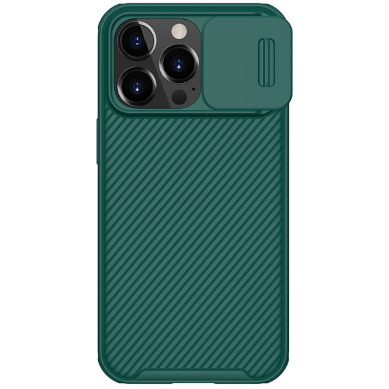 Tok iPhone 13 Pro, páncélozott Nillkin, CamShield Pro, kék