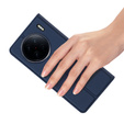 Dux Ducis Telefontok a Vivo X90 Pro, Skinpro, sötétkék