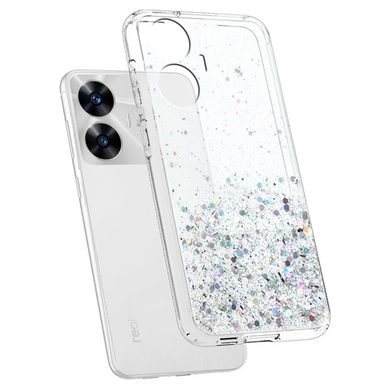 Telefontok a Realme C55, Glittery, átlátszó