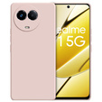 Telefontok a Realme 11 5G, Silicone Lite, rózsaszín
