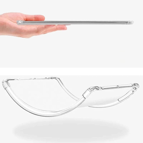 Tok Lenovo Tab M11 készülékhez, szilikon, átlátszó