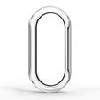 2in1 tok + edzett üveg a Xiaomi Smart Band 10 / 9 / 8-hoz, fekete