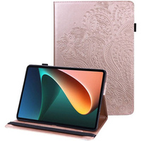 Pattintható tok Lenovo Tab M10 Plus 10.6 Gen 3 TB-125F TB-128F, flower, rózsaszín rose gold