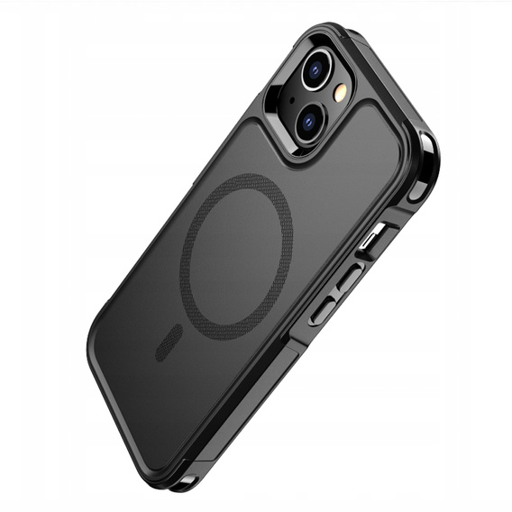 Telefontok a iPhone 14, MagForce MagSafe, fekete