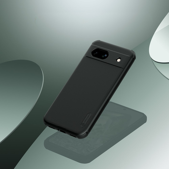 NILLKIN tok Google Pixel 8A, Frosted Shield, MagSafe, fekete