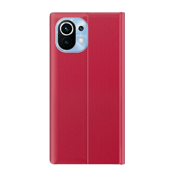 Pántos tok a Xiaomi Mi 11 készülékhez, Side View, piros