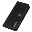 KHAZNEH RFID tok Motorola G85 5G, Litchi textúra, fekete