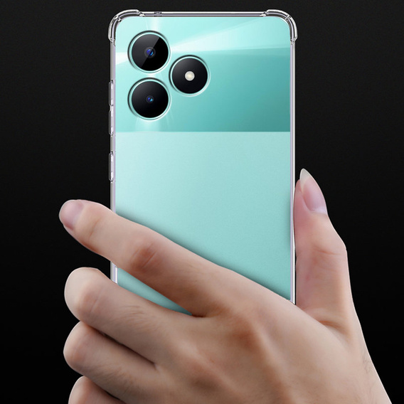 Telefontok a Realme C51, Dropproof, átlátszó
