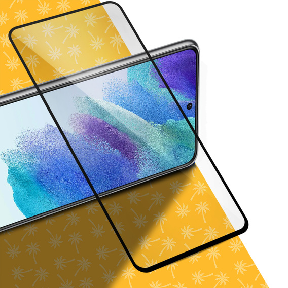 9D Flexi Palm kerámiaüveg a Samsung Galaxy S21 FE készülékhez