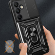 Telefontok a Samsung Galaxy S24 FE, CamShield Slide, fekete